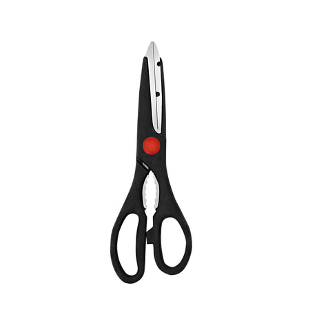 Royalford RF5982 9PCS Kitchen Tools Set | Stainless Steel Knives | Heavy Duty Scissors | Vegetable Peeler & Sharpening Rod| Durable Ergonomic Handles for Everyday Cooking