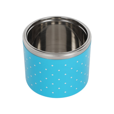 Royalford RF6144 630ML Single Layer Stainless Steel Lunch Box | Multilayer Insulation | Heat Preserving Food Container with Secure Lid for Office, School & Travel Use