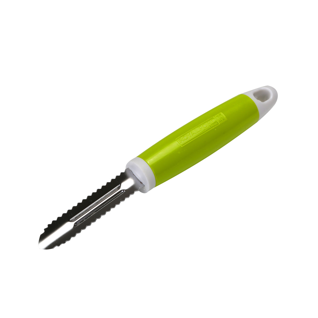 Royalford RF6304 Fish Peeler |  Stainless Steel Blade with Ergonomic Handle | Durable Fish Scaler Tool for Easy Cleaning & Efficient Seafood Preparation | Rust Resistant