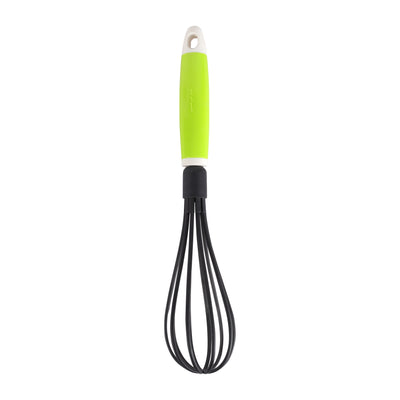 Royalford RF6314 Nylon Whisk| non-stick safe mixing with durable nylon wires| ergonomic grip, heat resistance, and lightweight design for whisking eggs & batters|