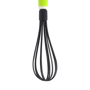 Royalford RF6314 Nylon Whisk| non-stick safe mixing with durable nylon wires| ergonomic grip, heat resistance, and lightweight design for whisking eggs & batters|