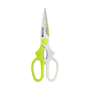 Royalford RF6319 Professional Kitchen Scissors| durable stainless steel with ergonomic handles| ideal for effortlessly cutting meat, vegetables, herbs, and packaging|