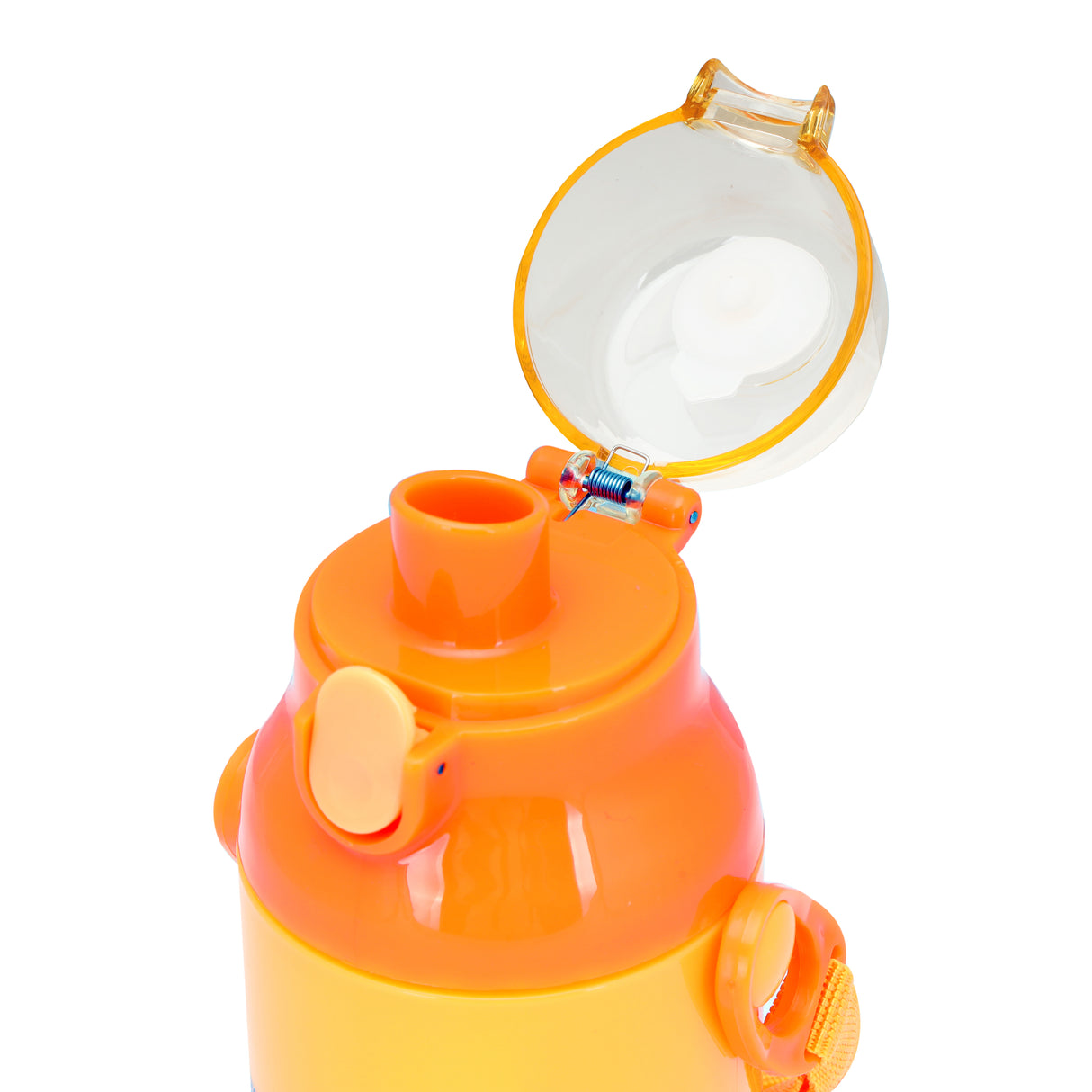 Royalford RF6420YL Kids Water Bottle 350ML | BPA Free | Leakproof Cartoon School Water Bottle with Strap |  Durable Children Drinking Bottle for School, Travel & Picnic