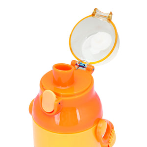 Royalford RF6420YL Kids Water Bottle 350ML | BPA Free | Leakproof Cartoon School Water Bottle with Strap |  Durable Children Drinking Bottle for School, Travel & Picnic