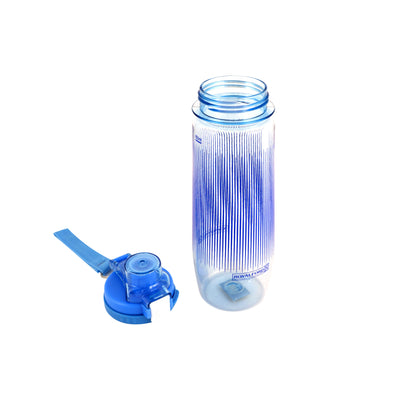 Royalford RF6422BL 850ML BPA Free Water Bottle |Leakproof Reusable Drinking Bottle with Flip Top Lid Carry Strap |Sports Water Bottle for Gym, School, Office & Travel Use