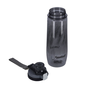 Royalford RF6422 850ML BPA Free Water Bottle |  Leakproof Reusable Drinking Bottle with Flip Lid and Carry Strap | Perfect for Gym, School,  Office & Travel Use