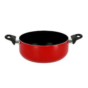 Royalford RF6438 20cm Non-Stick Casserole with Lid | 2.5mm Thick Heat Resistant Body|  2-Layer Coating | Induction Bottom Cookware | Perfect for Daily Home Cooking Use