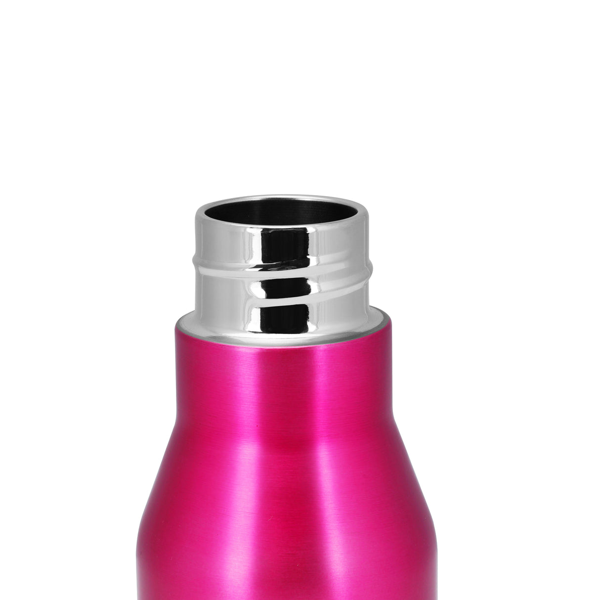Royalford RF6605PN  Stainless Steel Vacuum Bottle | 450ml Capacity |  Double Wall Insulated Hot & Cold Flask | 304 Steel Inner | Leak Resistant Lid & Carry Strap
