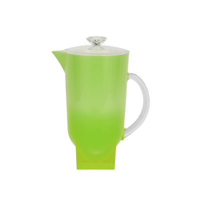 Royalford RF6885 2.2L Acrylic Jug | Durable Water & Juice Server with Secure Lid| Lightweight Easy-Pour Spout| Ergonomic Handle| Ideal for Home, Office & Parties
