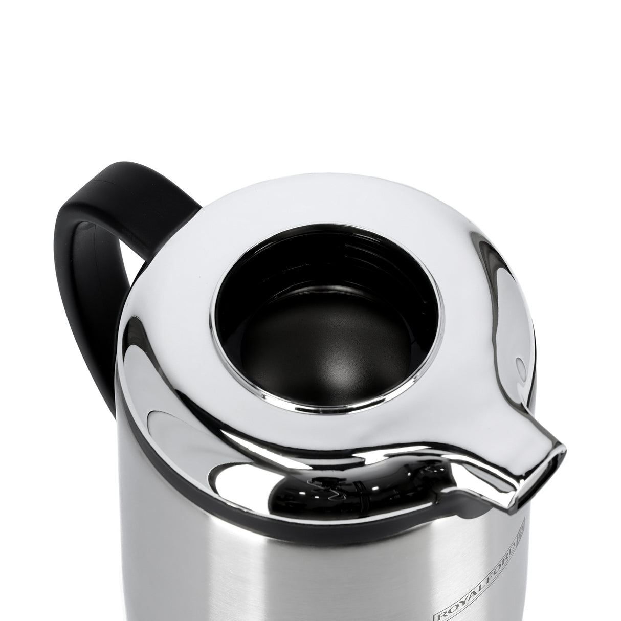Royalford RF6894 Stainless Steel Vacuum Flask 1000ml | Double Wall Insulation for Hot & Cold Beverages | Ergonomic Handle | Thermal Flask for Home, Office & Travel Use