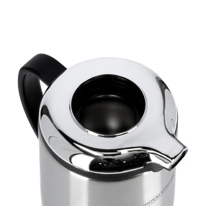 Royalford RF6894 Stainless Steel Vacuum Flask 1000ml | Double Wall Insulation for Hot & Cold Beverages | Ergonomic Handle | Thermal Flask for Home, Office & Travel Use