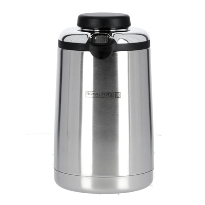 Royalford RF6895 1300ml 44oz Stainless Steel Vacuum Flask | Double Wall Insulation | Keeps 12 Hours Hot and 24 Hours Cold | Durable Thermos with Ergonomic Handle