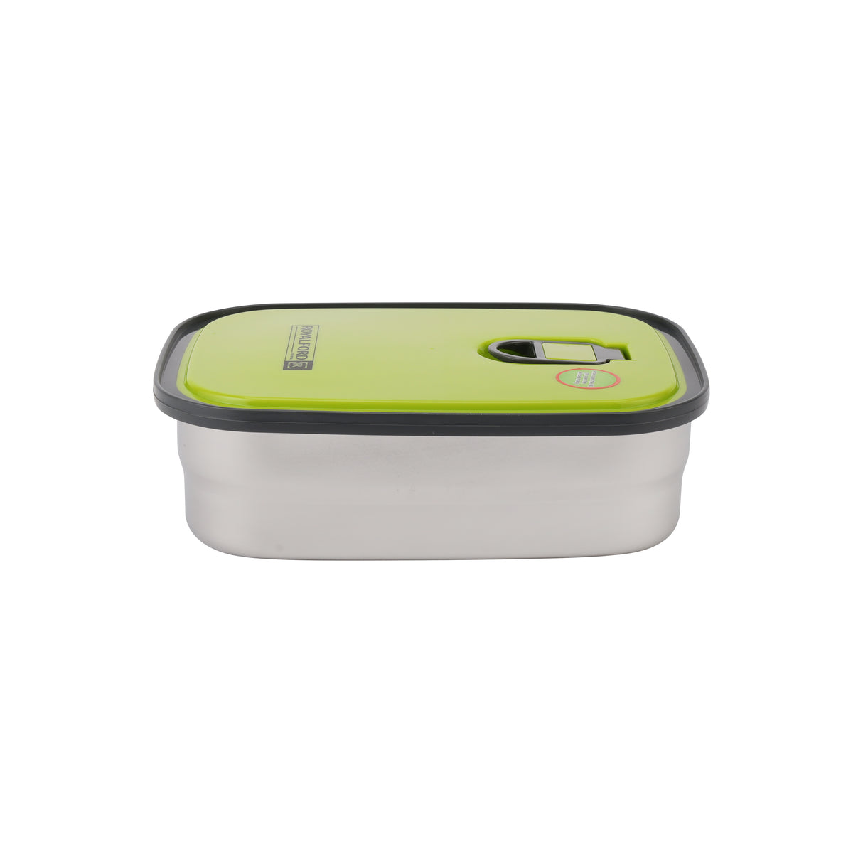 Royalford RF7014 680ML Stainless Steel Rectangular Food Container |  Airtight Leakproof Lid|  BPA Free | Food Grade Lunch Box | Perfect for Office, School & Travel Use