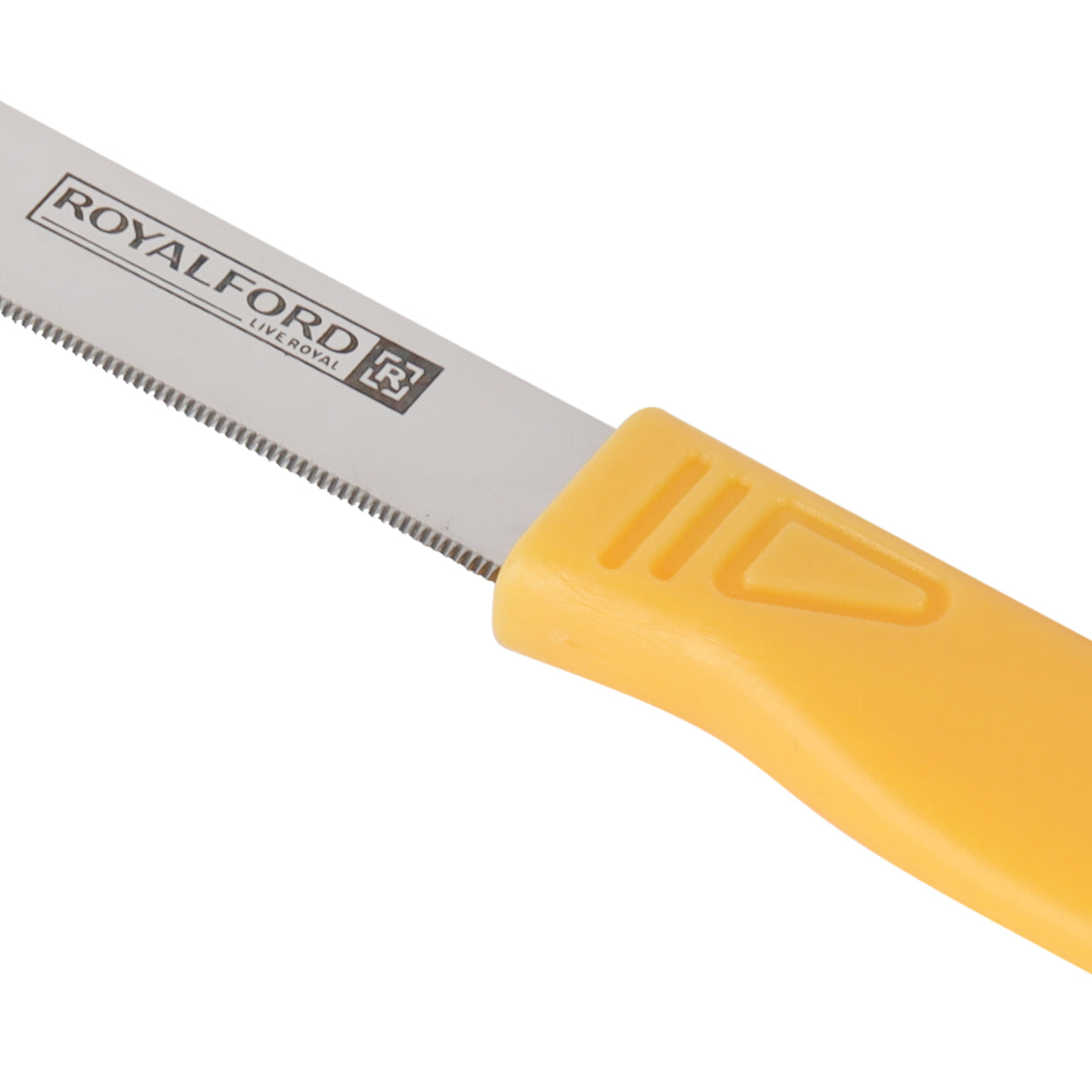 Royalford RF7028 2PCS Fruit Knife Set | Stainless Steel Sharp Blades | Ergonomic PP Handle | Durable Kitchen Knives for Fruits & Vegetables Peeling, Slicing & Cutting
