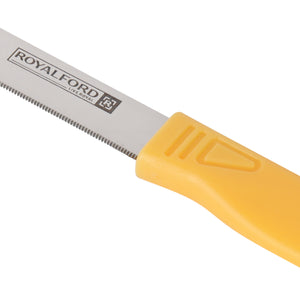 Royalford RF7028 2PCS Fruit Knife Set | Stainless Steel Sharp Blades | Ergonomic PP Handle | Durable Kitchen Knives for Fruits & Vegetables Peeling, Slicing & Cutting