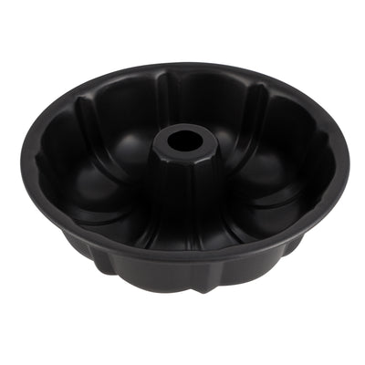Royalford RF7032 Charlotte Bundform Pan |  Non-Stick Fluted Cake Baking Pan | Durable Carbon Steel Ring Cake Mould for Even Heat Distribution & Easy Release Baking Pan
