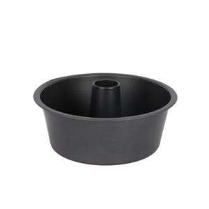 Royalford RF7035 Angel Food Cake Pan | Carbon Steel Non-Stick Round Tube Baking Pan for Chiffon, Sponge, Pound & Bundt Cakes | Even Heat Distribution & Easy Release
