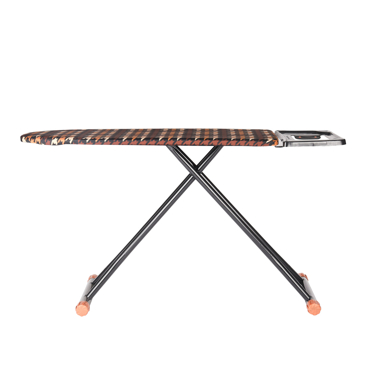 Royalford RF7138 Ironing Board | Foldable Iron Board with Sturdy Steel Frame| Heat-Resistant Cover| Anti-Slip Feet|Wide Surface & Space-Saving Design for Home Laundry Use