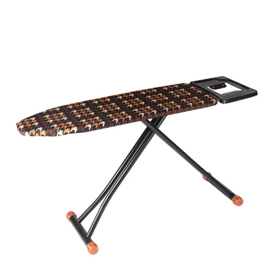 Royalford RF7138 Ironing Board | Foldable Iron Board with Sturdy Steel Frame| Heat-Resistant Cover| Anti-Slip Feet|Wide Surface & Space-Saving Design for Home Laundry Use