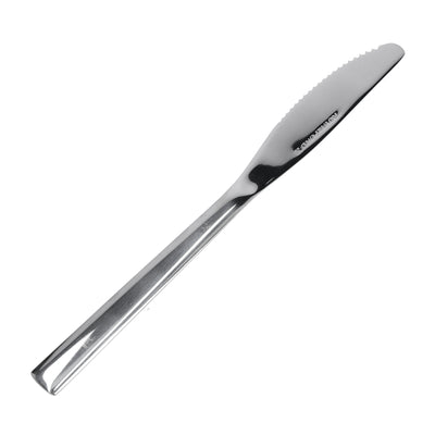 Royalford RF7234 Stainless Steel Table Knife | Sharp Serrated Dining Knife | Ergonomic Handle | Rust Resistant Durable Cutlery for Home, Hotel & Restaurant Tableware Use