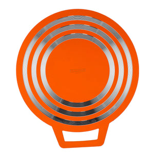 Royalford RF7370 Non-Stick Flat Pan with 2-Layer Nonstick Coating | Gas Stove Compatible Flat Tawa | Perfect for Roti, Dosa, Chapati & Everyday Cooking | Easy to clean