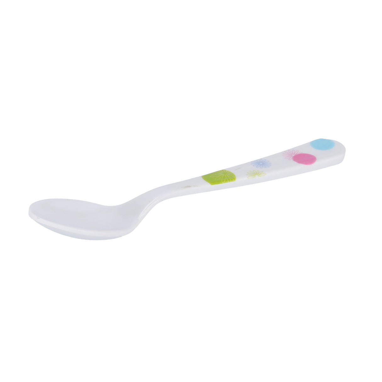 Royalford RF7390LF Premium Melamine Table Spoon | Elegant Leaf Design | Heat Resistant Lightweight Serving Spoon | Ergonomic Handle & Break Resistant Kitchenware