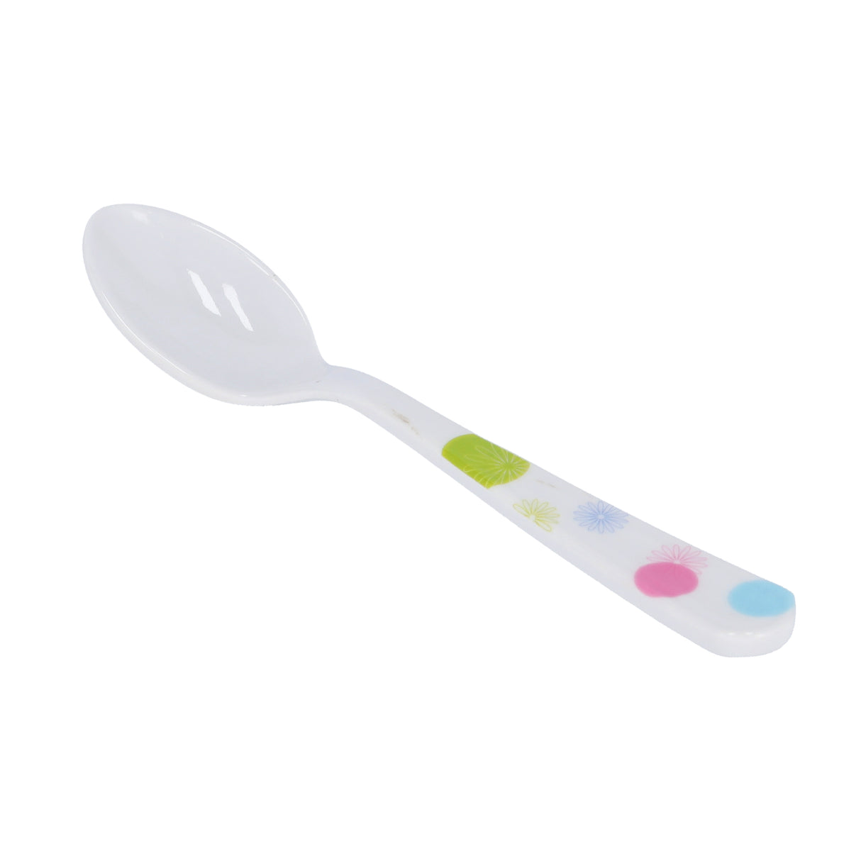 Royalford RF7390LF Premium Melamine Table Spoon | Elegant Leaf Design | Heat Resistant Lightweight Serving Spoon | Ergonomic Handle & Break Resistant Kitchenware