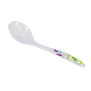 Royalford RF7391LF Premium Melamine Soup Ladle | Heat Resistant Lightweight Serving Spoon | Ergonomic Handle | Break Resistant Kitchen Utensil for Daily  Cooking Use
