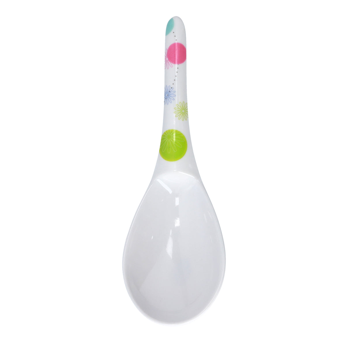 Royalford RF7392 Premium Melamine Soup Ladle | Heat Resistant Lightweight Serving Spoon | Ergonomic Handle | Break Resistant Kitchen Utensil for Daily Cooking Use