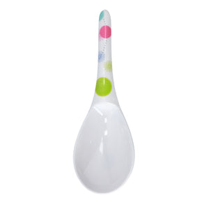 Royalford RF7392 Premium Melamine Soup Ladle | Heat Resistant Lightweight Serving Spoon | Ergonomic Handle | Break Resistant Kitchen Utensil for Daily Cooking Use