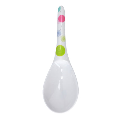 Royalford RF7392 Premium Melamine Soup Ladle | Heat Resistant Lightweight Serving Spoon | Ergonomic Handle | Break Resistant Kitchen Utensil for Daily Cooking Use