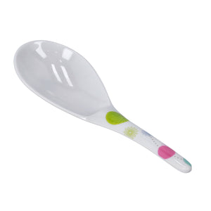 Royalford RF7392 Premium Melamine Soup Ladle | Heat Resistant Lightweight Serving Spoon | Ergonomic Handle | Break Resistant Kitchen Utensil for Daily Cooking Use