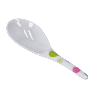 Royalford RF7392 Premium Melamine Soup Ladle | Heat Resistant Lightweight Serving Spoon | Ergonomic Handle | Break Resistant Kitchen Utensil for Daily Cooking Use