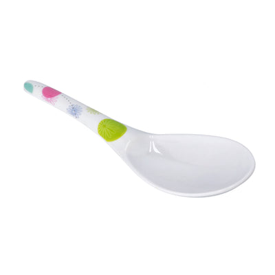 Royalford RF7392 Premium Melamine Soup Ladle | Heat Resistant Lightweight Serving Spoon | Ergonomic Handle | Break Resistant Kitchen Utensil for Daily Cooking Use