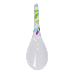 Royalford RF7392LF Premium Melamine Soup Ladle | Heat Resistant Lightweight Serving Spoon | Ergonomic Handle | Break Resistant Kitchen Utensil for Daily  Cooking Use
