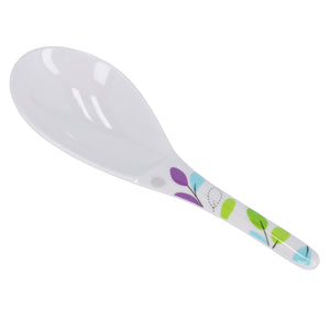 Royalford RF7392LF Premium Melamine Soup Ladle | Heat Resistant Lightweight Serving Spoon | Ergonomic Handle | Break Resistant Kitchen Utensil for Daily  Cooking Use