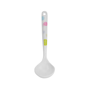 Royalford RF7393 Premium Melamine Soup Ladle | Heat Resistant Lightweight Serving Spoon | Ergonomic Handle | Break Resistant Kitchen Utensil for Daily Cooking Use