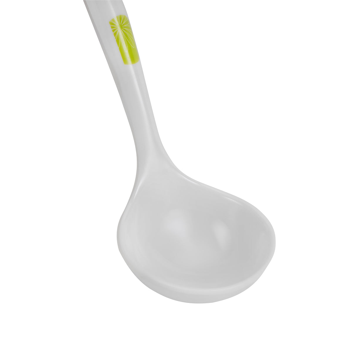 Royalford RF7393 Premium Melamine Soup Ladle | Heat Resistant Lightweight Serving Spoon | Ergonomic Handle | Break Resistant Kitchen Utensil for Daily Cooking Use