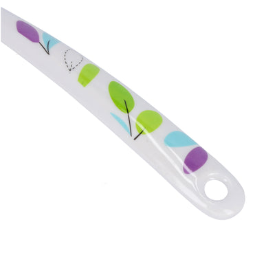 Royalford RF7393LF Premium Melamine Soup Ladle | Heat Resistant Lightweight Serving Spoon | Ergonomic Handle | Break Resistant Kitchen Utensil for Daily Cooking Use