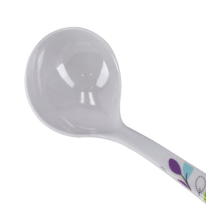 Royalford RF7395LF Premium Melamine Soup Ladle | Durable Heat Resistant Serving Spoon | Ergonomic Handle | Lightweight | Break Resistant Kitchen & Tableware Soup Ladle