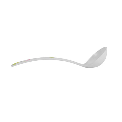 Royalford RF7395 Premium Melamine Soup Ladle | Durable Heat Resistant Serving Spoon v Ergonomic Handle | Lightweight | Break Resistant Kitchen & Tableware Soup Ladle