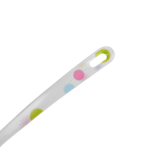 Royalford RF7395 Premium Melamine Soup Ladle | Durable Heat Resistant Serving Spoon v Ergonomic Handle | Lightweight | Break Resistant Kitchen & Tableware Soup Ladle