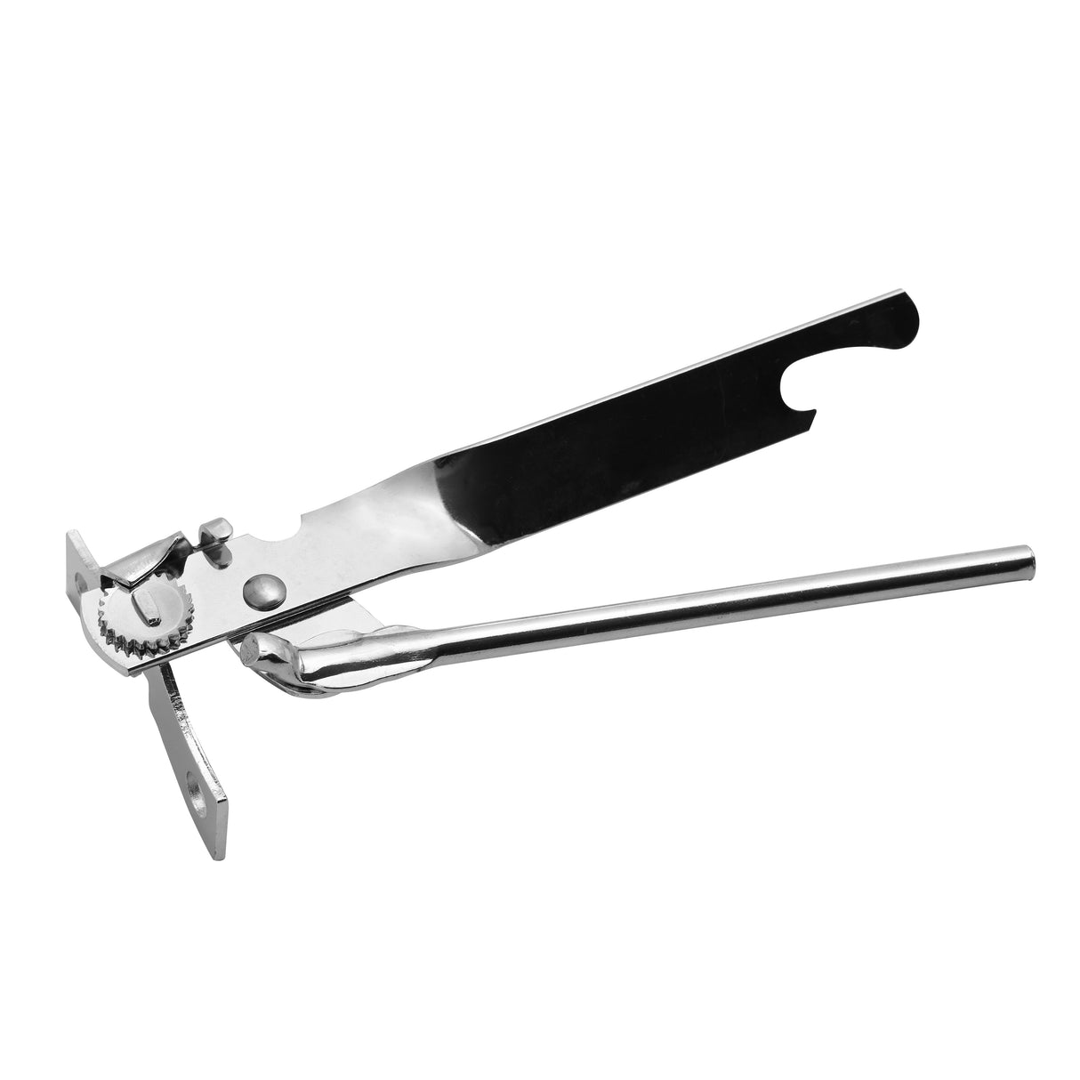 Royalford RF7441 Can Opener | Chrome Plated Carbon Steel Manual Can Opener with Smooth Cutting Wheel  | Ergonomic Grip |  Heavy Duty Rust Resistant Kitchen Tool