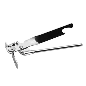 Royalford RF7441 Can Opener | Chrome Plated Carbon Steel Manual Can Opener with Smooth Cutting Wheel  | Ergonomic Grip |  Heavy Duty Rust Resistant Kitchen Tool