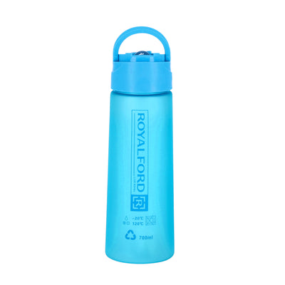 Royalford RF7578 700ML BPA-Free Water Bottle | Leakproof Flip-Top Lid |  Lightweight Design |  Reusable Drinking Bottle for Gym, Office, School, Travel & Outdoor Use