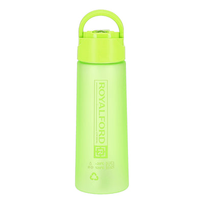 Royalford RF7579GR 500ml BPA-Free Water Bottle | Lightweight Leak-Proof Polymer Drinking Bottle with Carry Handle |Perfect  for School, Office and Daily Hydration Use
