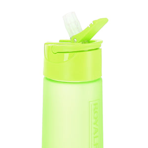 Royalford RF7579GR 500ml BPA-Free Water Bottle | Lightweight Leak-Proof Polymer Drinking Bottle with Carry Handle |Perfect  for School, Office and Daily Hydration Use