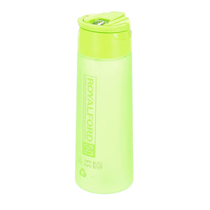 Royalford RF7579GR 500ml BPA-Free Water Bottle | Lightweight Leak-Proof Polymer Drinking Bottle with Carry Handle |Perfect  for School, Office and Daily Hydration Use