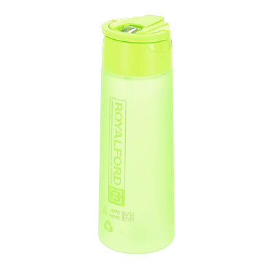 Royalford RF7579GR 500ml BPA-Free Water Bottle | Lightweight Leak-Proof Polymer Drinking Bottle with Carry Handle |Perfect  for School, Office and Daily Hydration Use