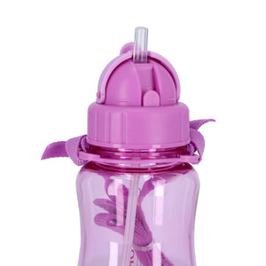 Royalford RF7581PP 500ml Water Bottle | BPA-Free Lightweight Polymer Leak-Proof Drinking Bottle with Carry Strap | Perfect for School, Travel, Kids Daily Hydration Use